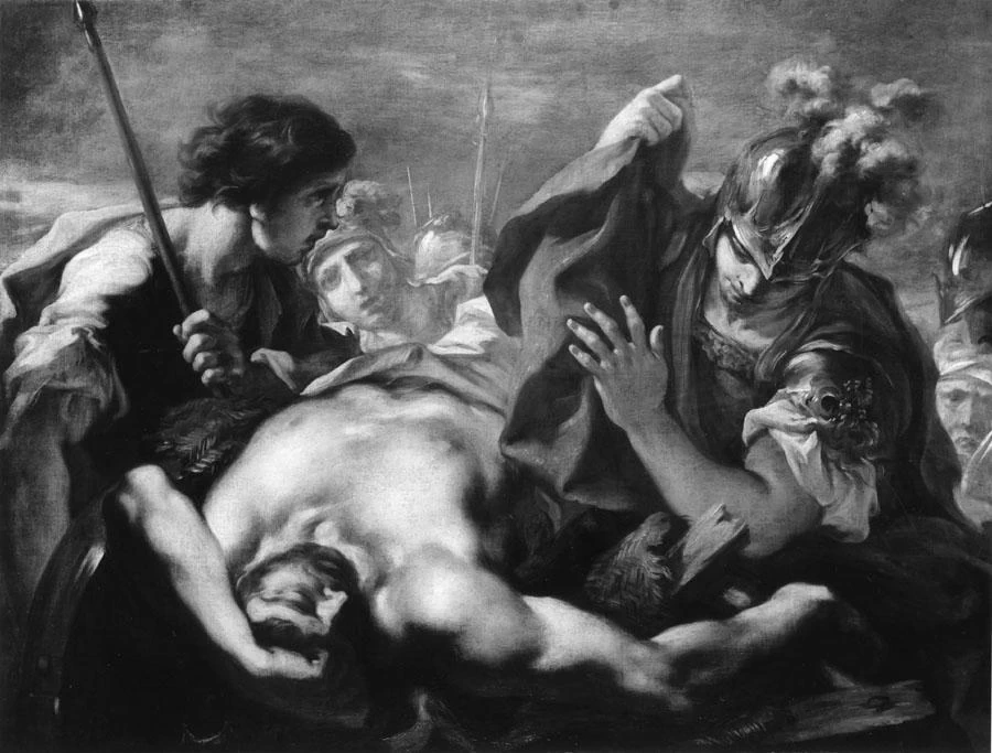 Alessandro con il cadavere di Dario 1
